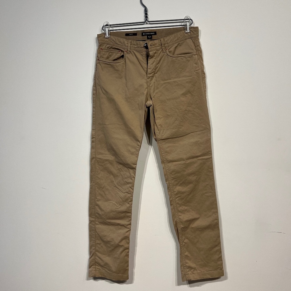 Michael Kors Stretch-Twill Chino Pants
